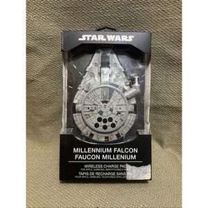 Star Wars Millennium Falcon Wireless Light Up Phone Charger Pad Apple Android